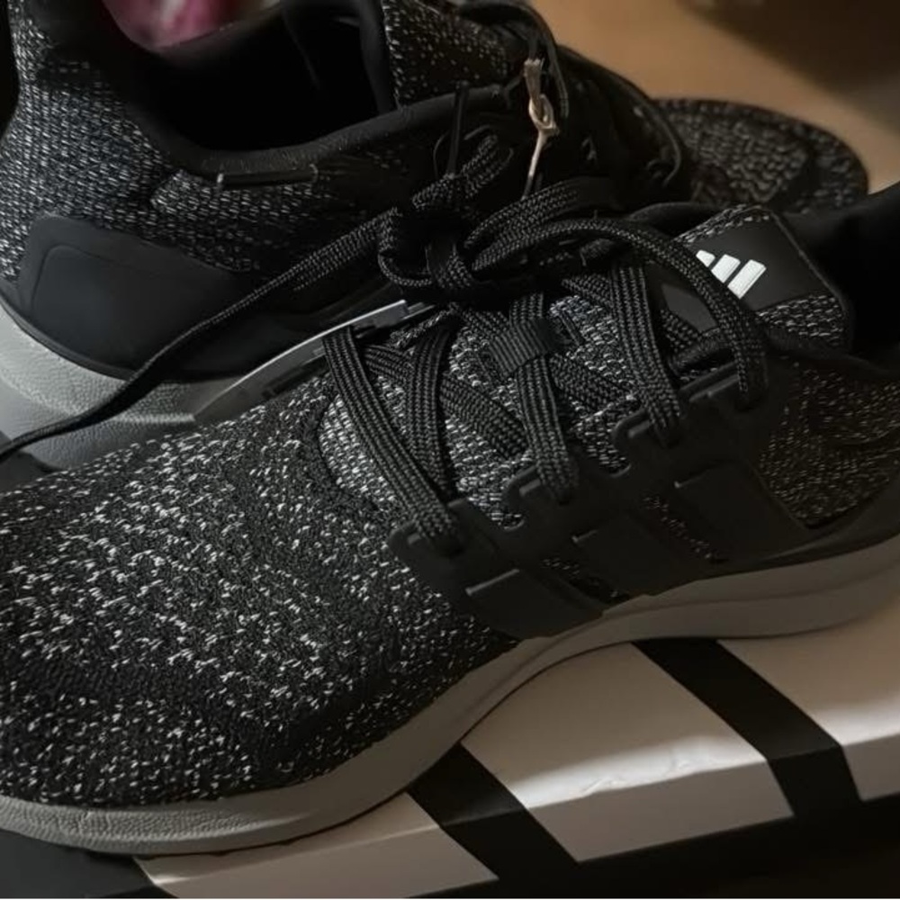 adidas Black and Gray Athletic Shoes